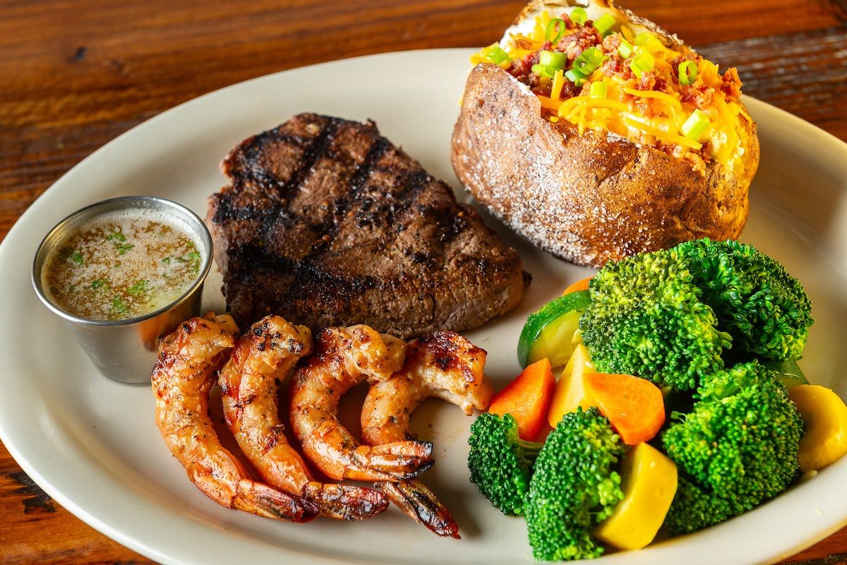 Steak and Shrimp