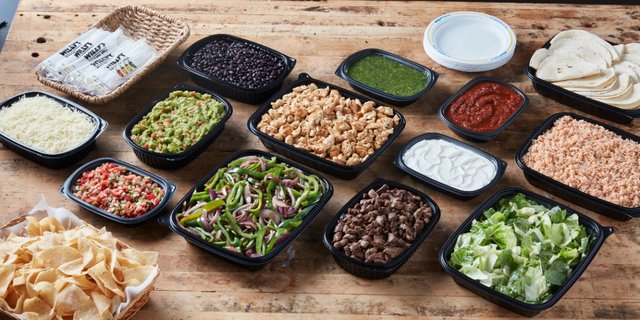Fajita Bar for 15