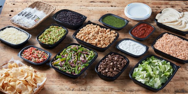 Fajita Bar for 30