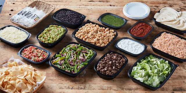 Fajita Bar for 35