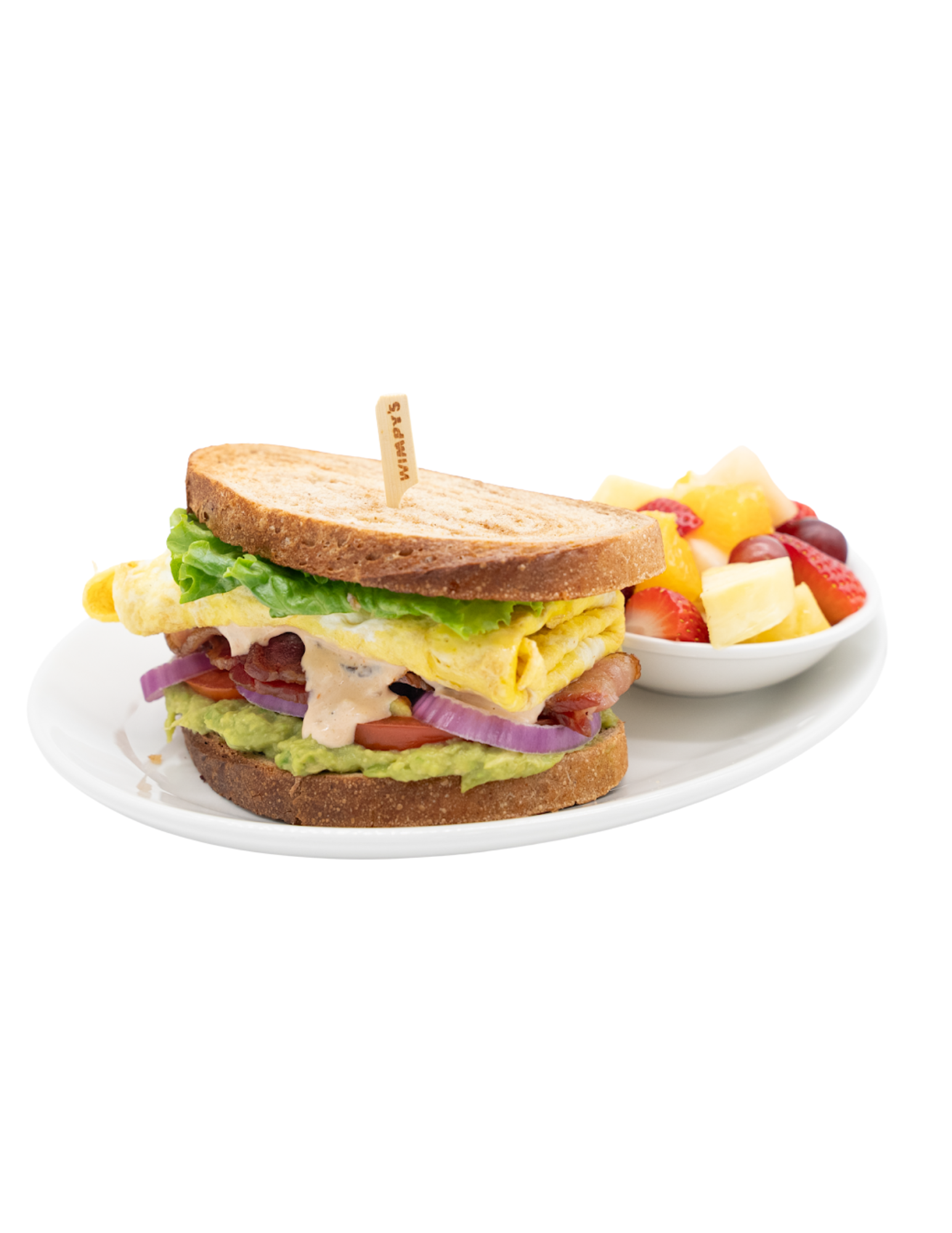 Avocado Egg BLT 840 Cals