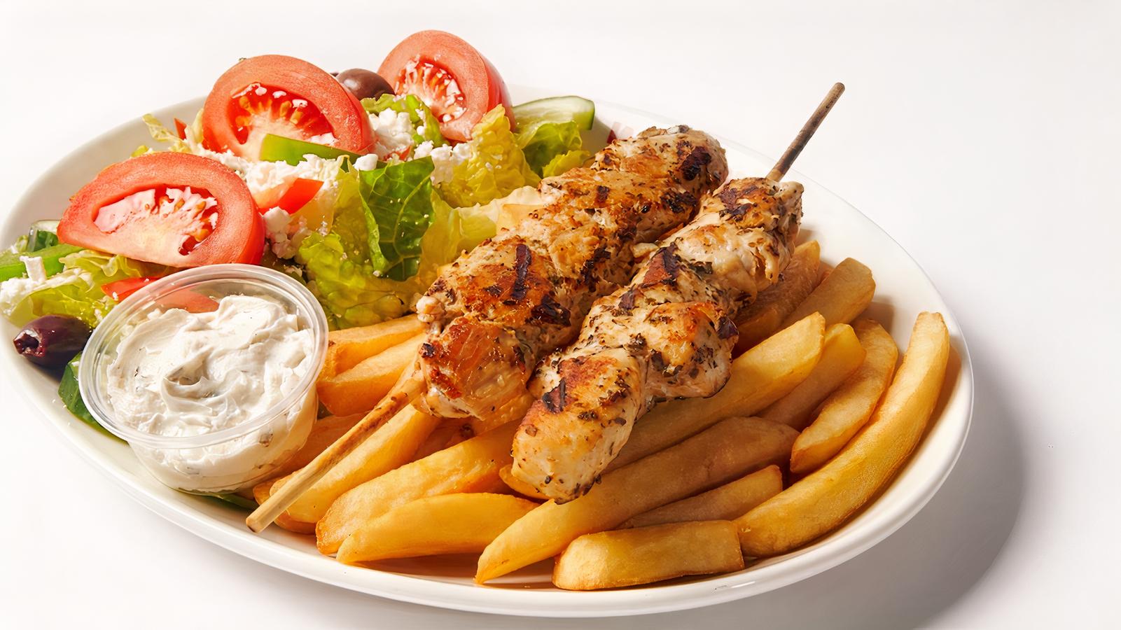 Chicken Souvlaki- 1120 Cals