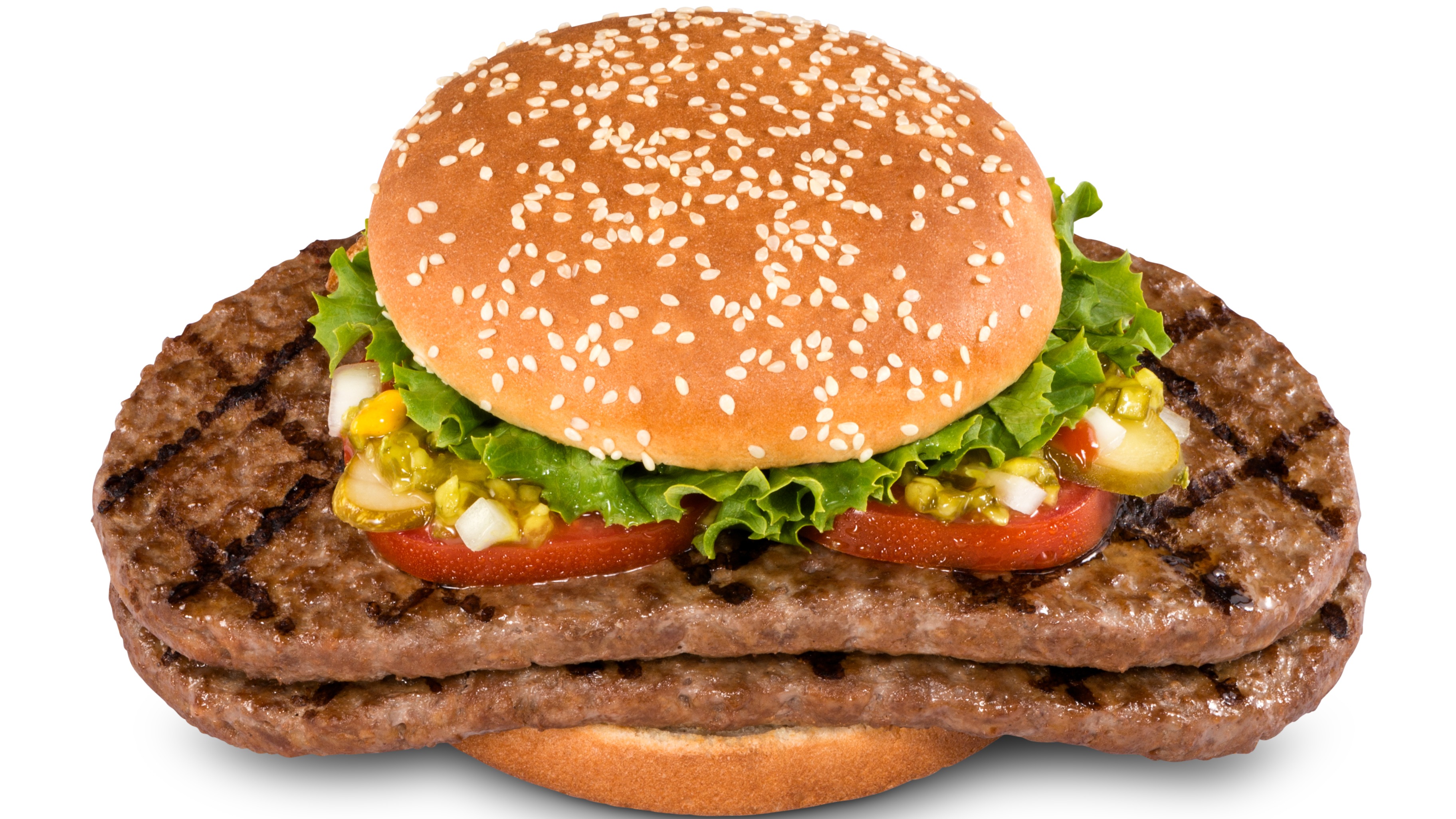 Double Famous Burger- 1550 Cals