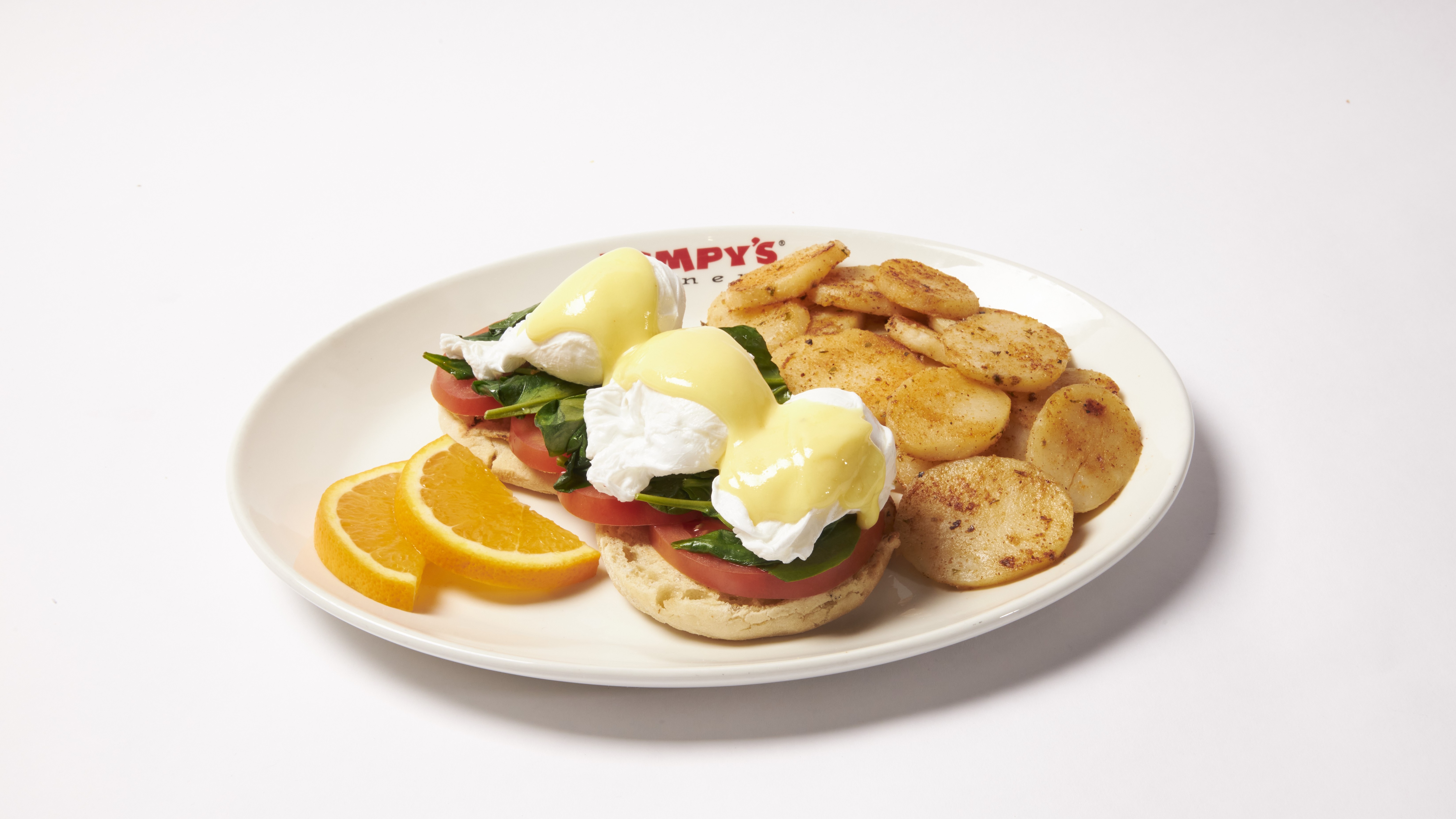 Eggs Florentine - 570 Cals