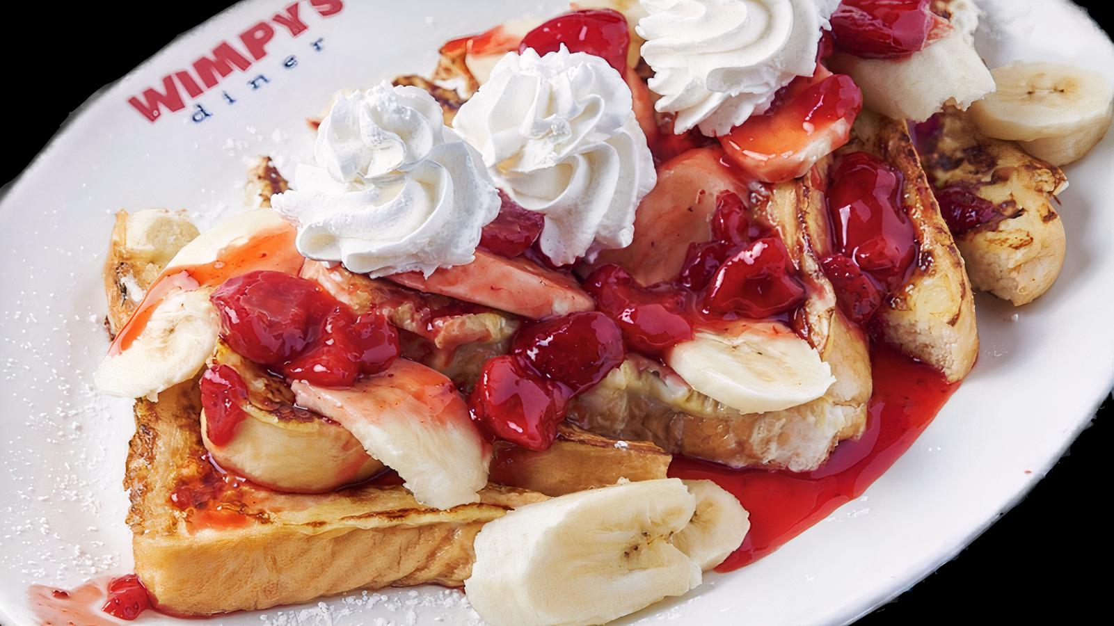 Strawberry Banana French Toast 795 Cals