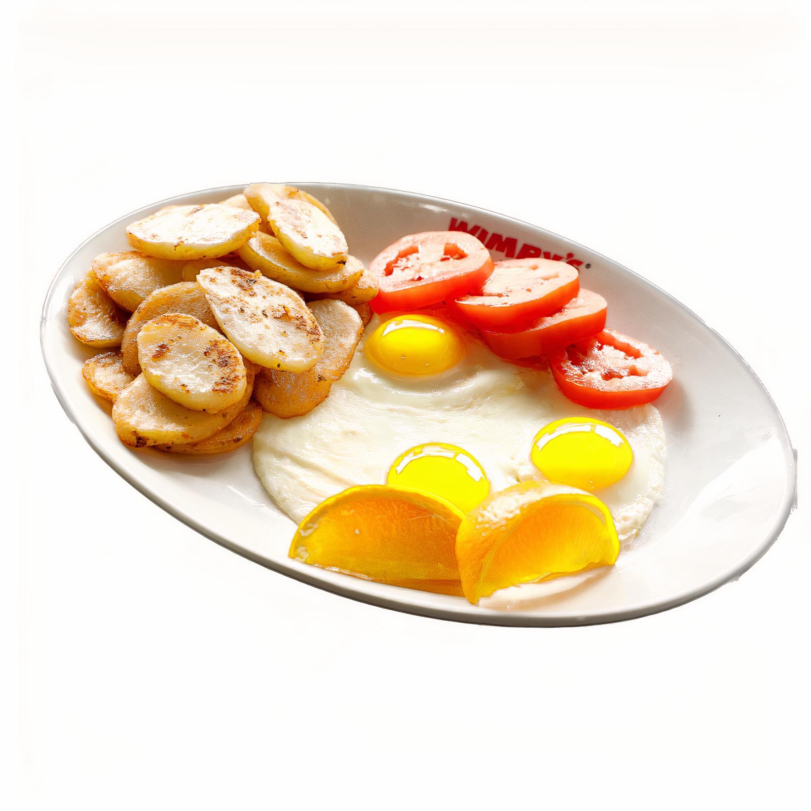 Three Eggs Any Style- 700 Cals