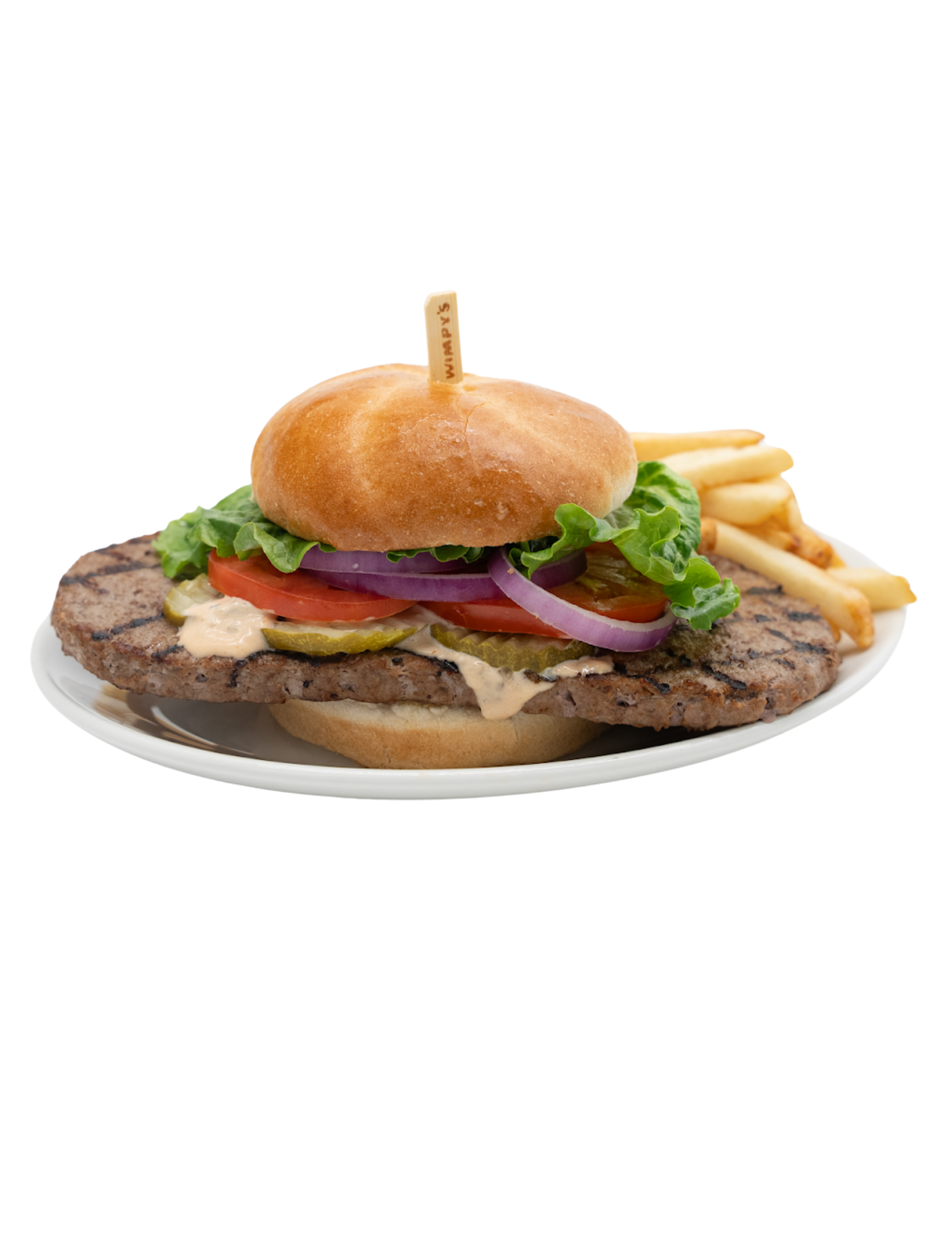 Wimpy's Famous Burger - 920 Cals