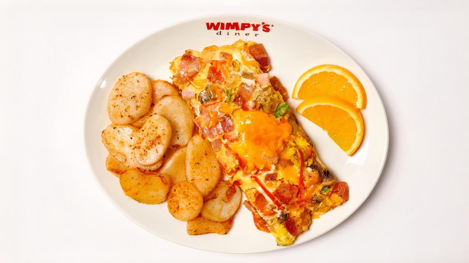 Wimpy's Omelette - 1030 Cals