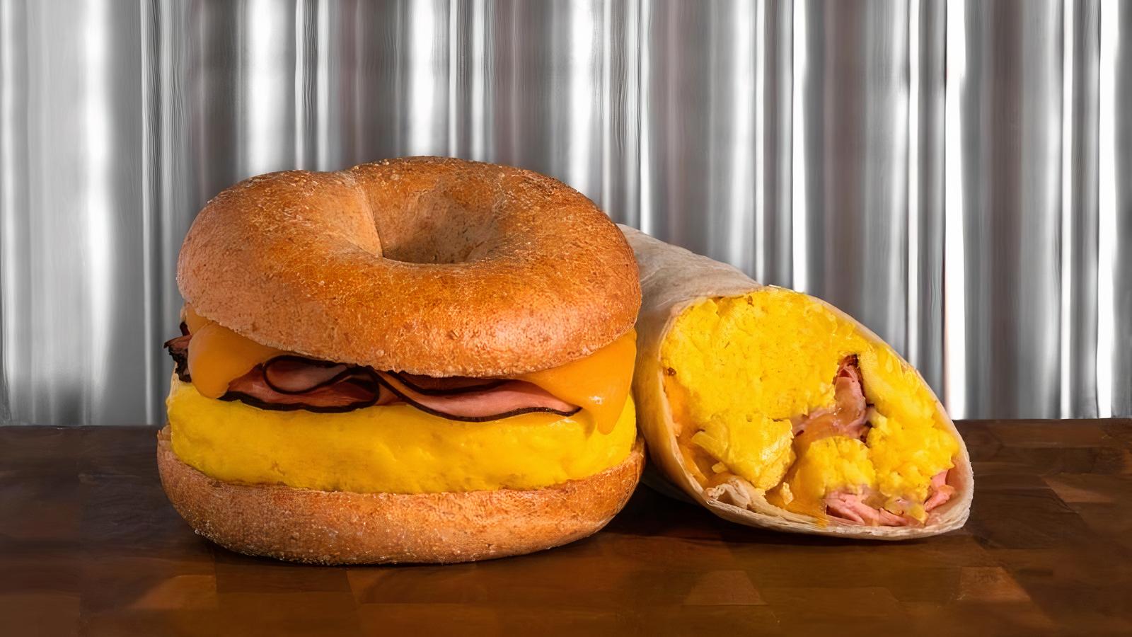HAM EGG and CHEESE SANDWICH