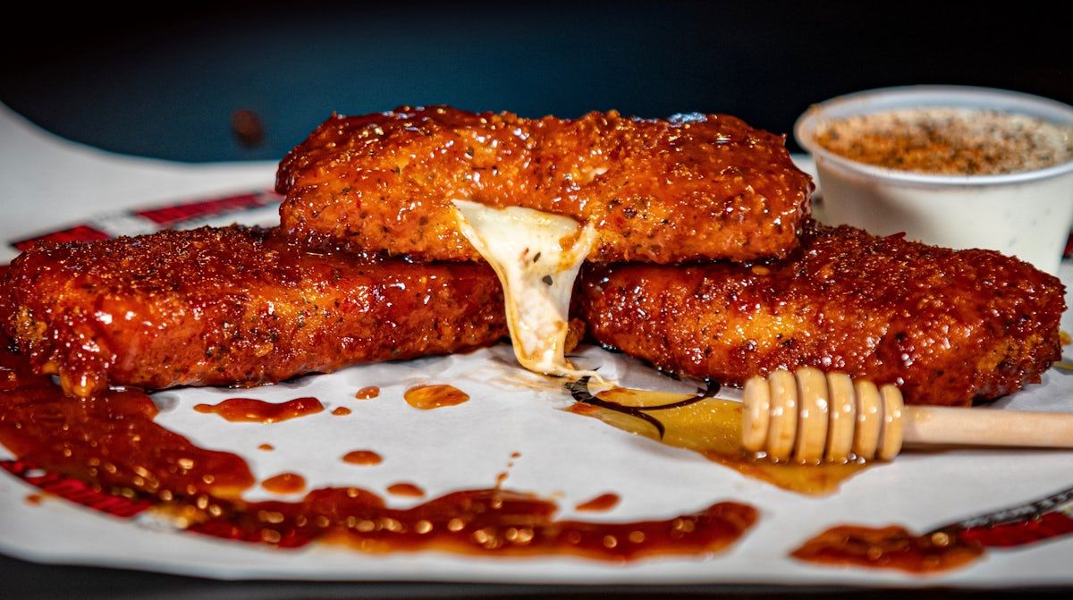 Fried Mozzarella Sauce Tossed 5