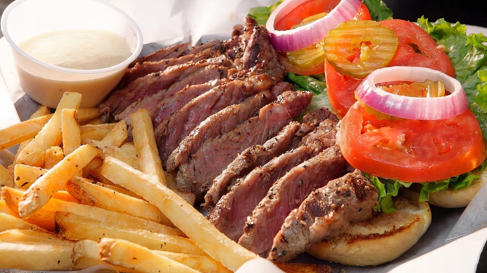 Rib-Eye Steak Sandwich