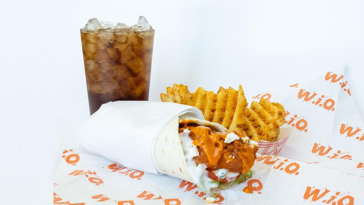 Buffalo Chicken Snack Wrap Combo