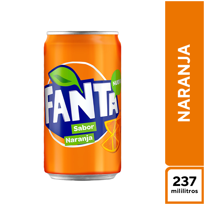 Fanta Naranja 237 ml