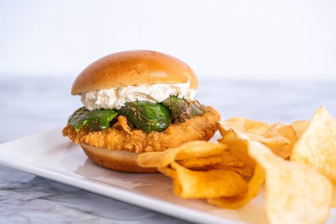 Jalapeno Popper Chicken Sandwich