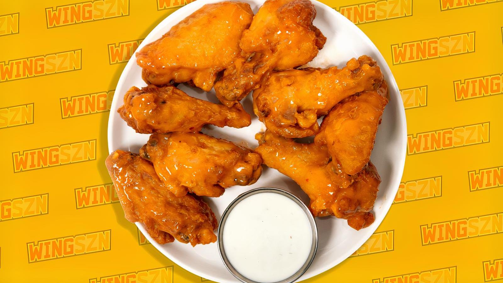 Blazin’ Orange Soda Bone-In Wings