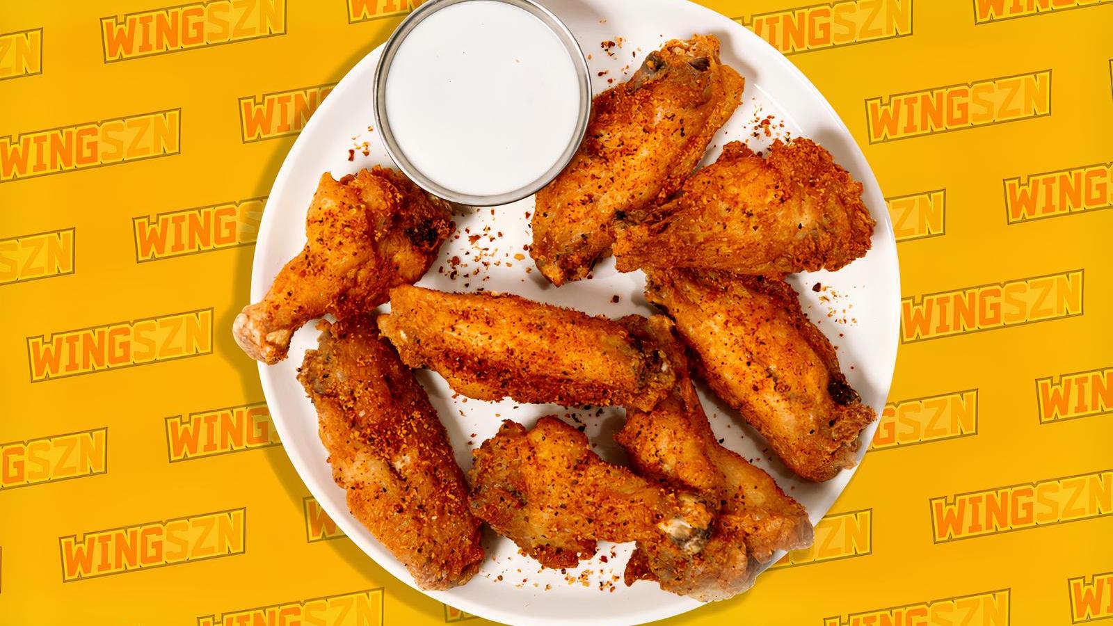 Lemon-Lime Pepper Bone-In Wings