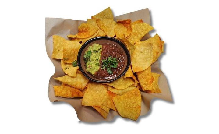 FRESH GUACAMOLE, CHIPS and SALSA