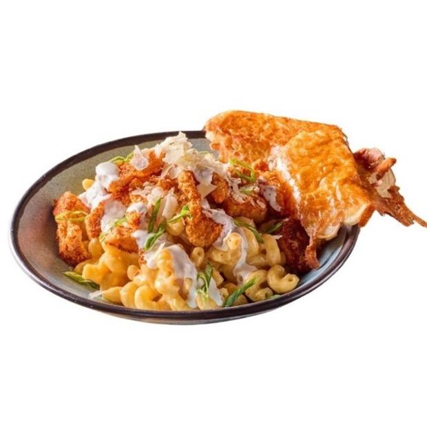 SPICY CHICKEN MAC and CHEESE