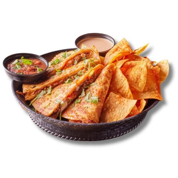 SWEET AND SMOKEY PORK QUESADILLA