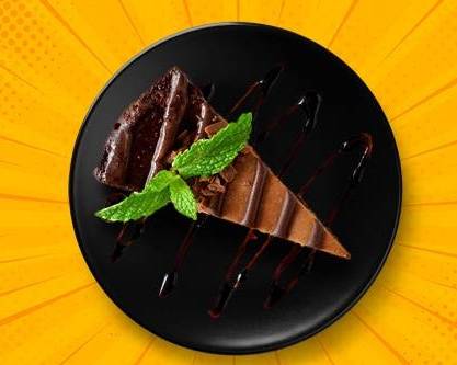 Chocolate Cake Slice