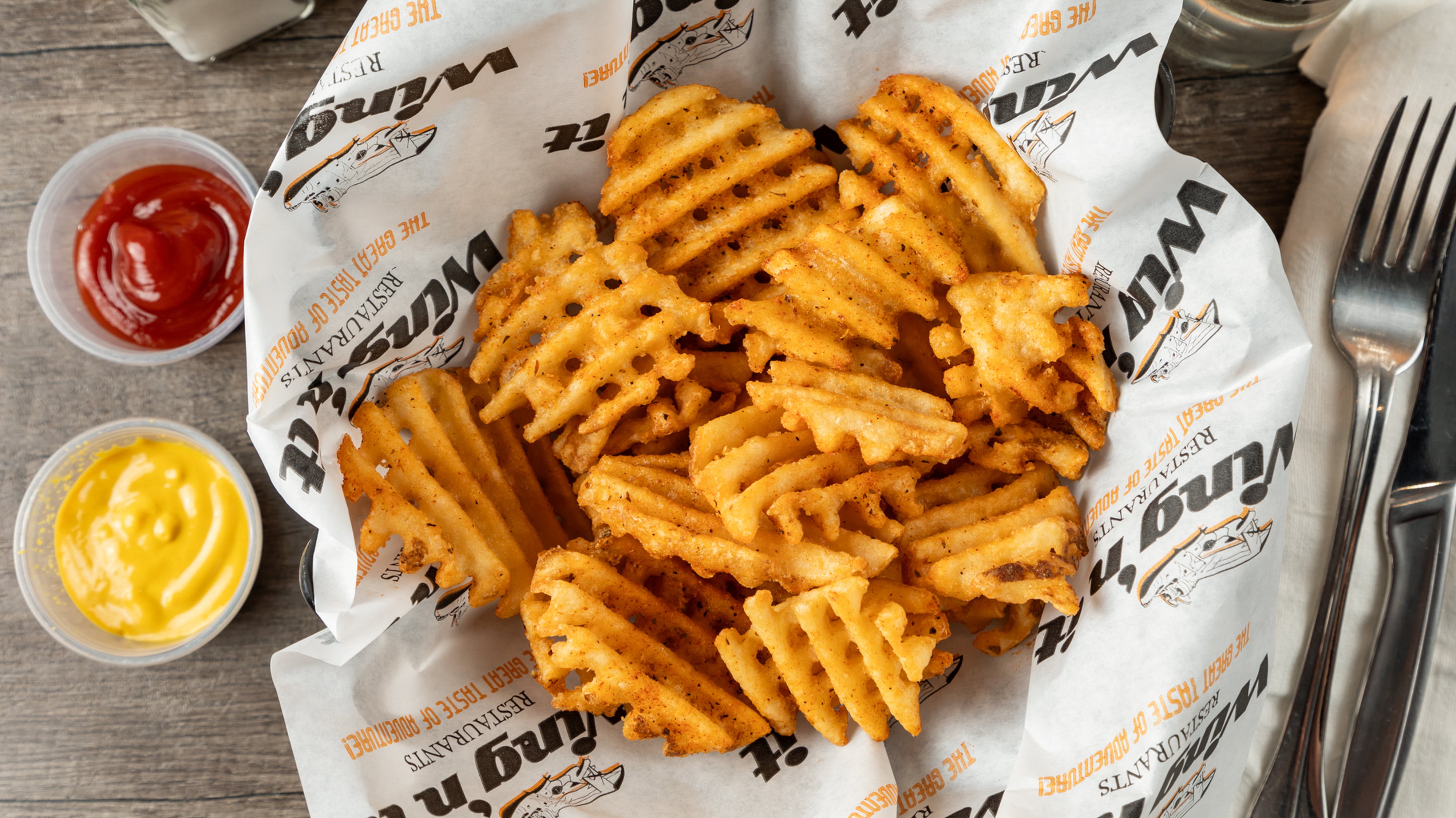 Cajun Lattice Fries