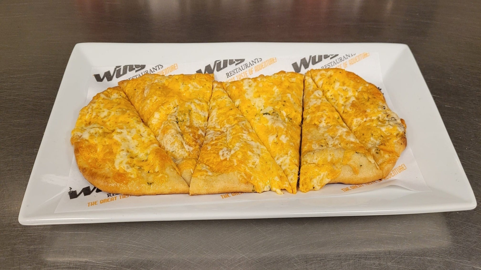 Cheesy Garlic Flatbread