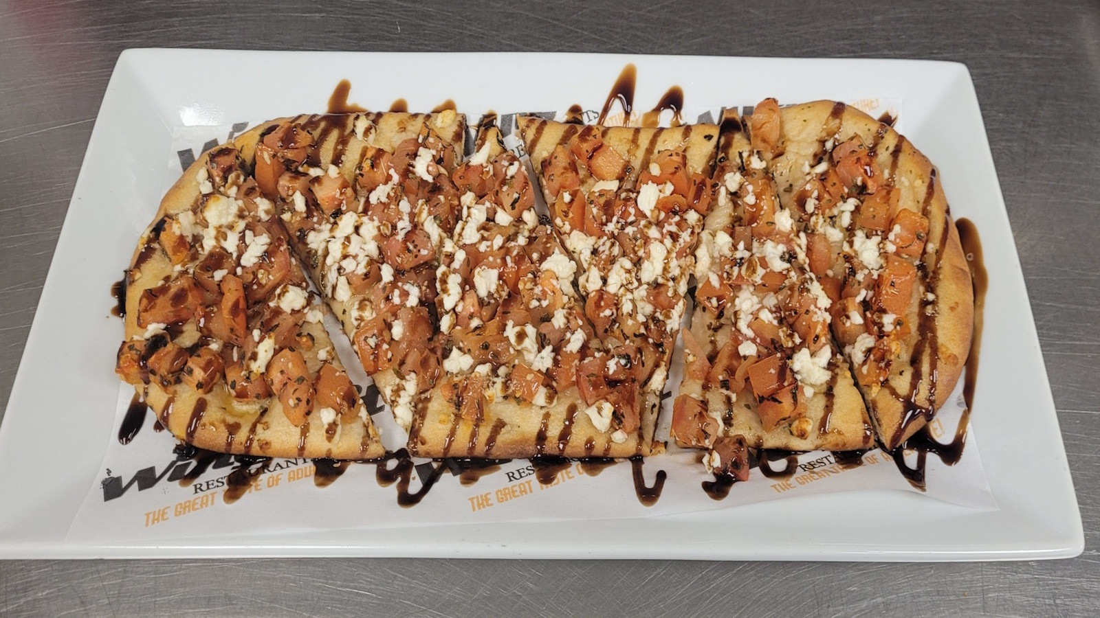 Feta Bruschetta Flatbread