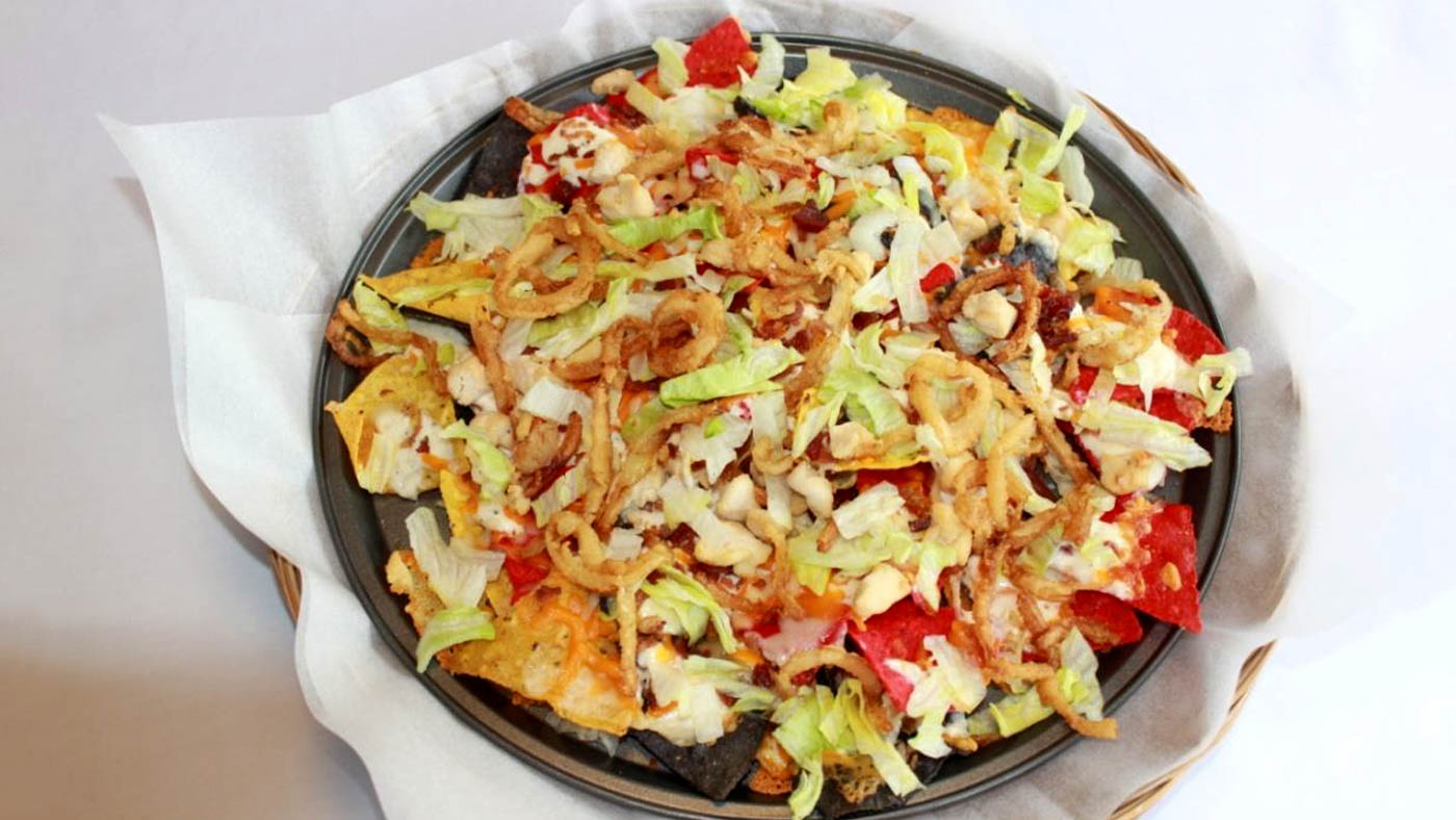 Regular Chicken Caesar Nachos