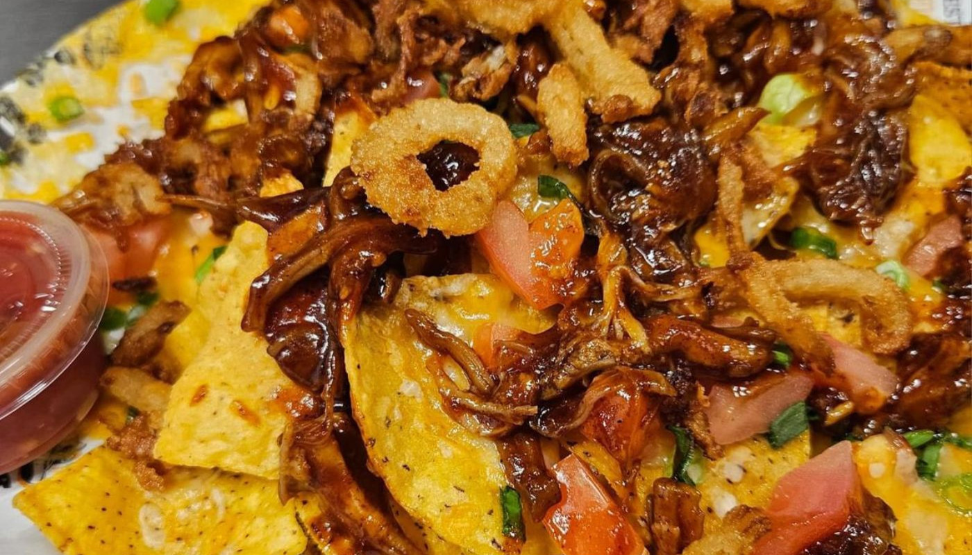 Regular Pulled Pork Nachos