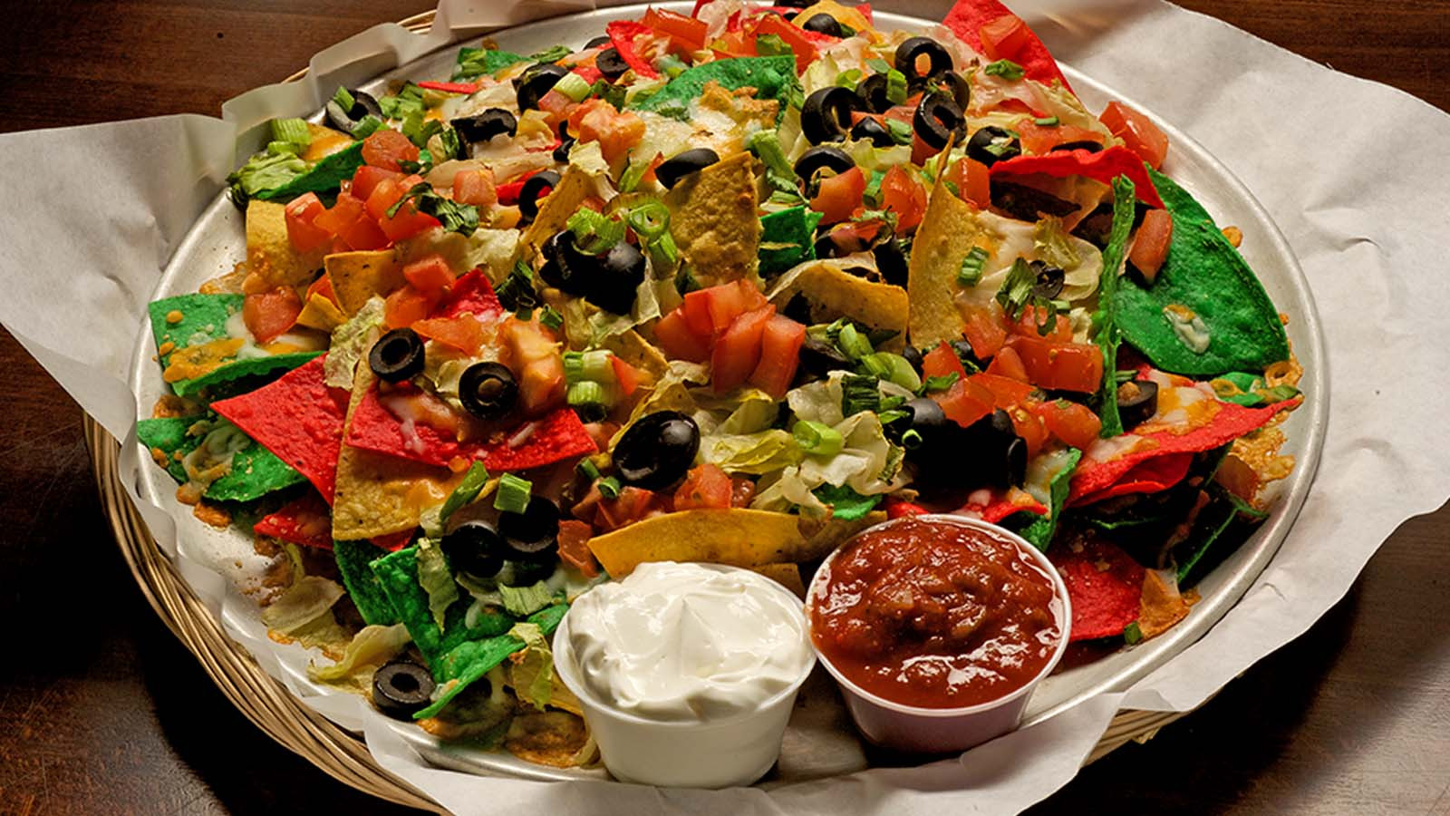 Regular Veggie Nachos