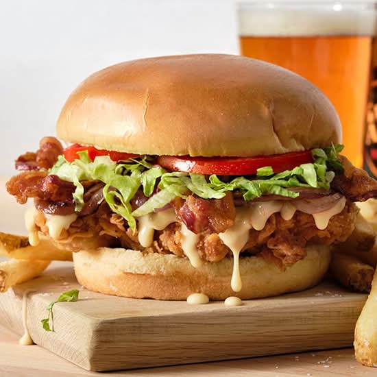 Beer Cheese Chicken Sandwich