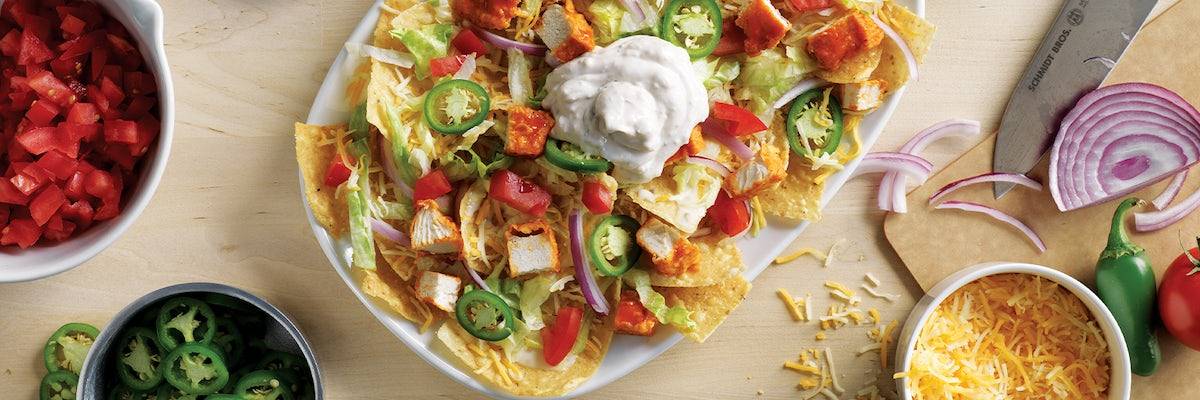 Buffalo Chicken Nachos