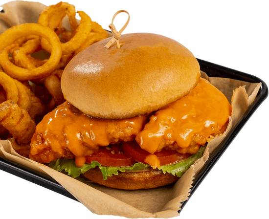 Hand-Breaded Buffalo Chicken Sandwich