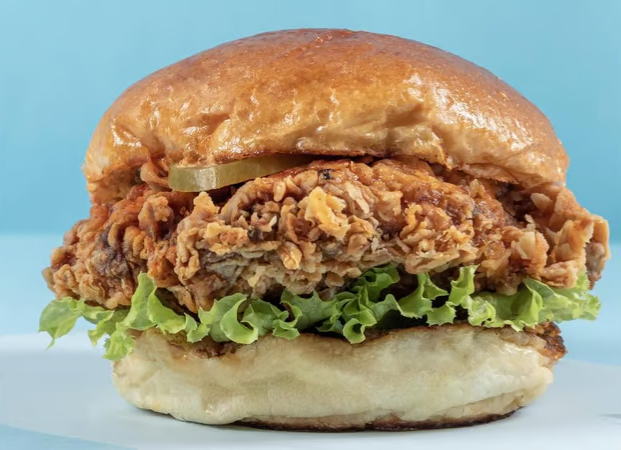 Crunchy Chicken Burger 🐔