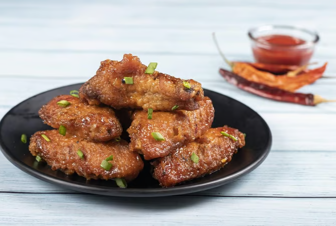 Honey Sriracha Wings🐔