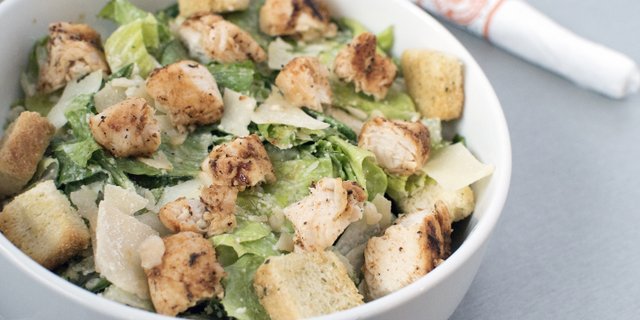 Blackened Chicken Caesar Salad Boxed Lunch