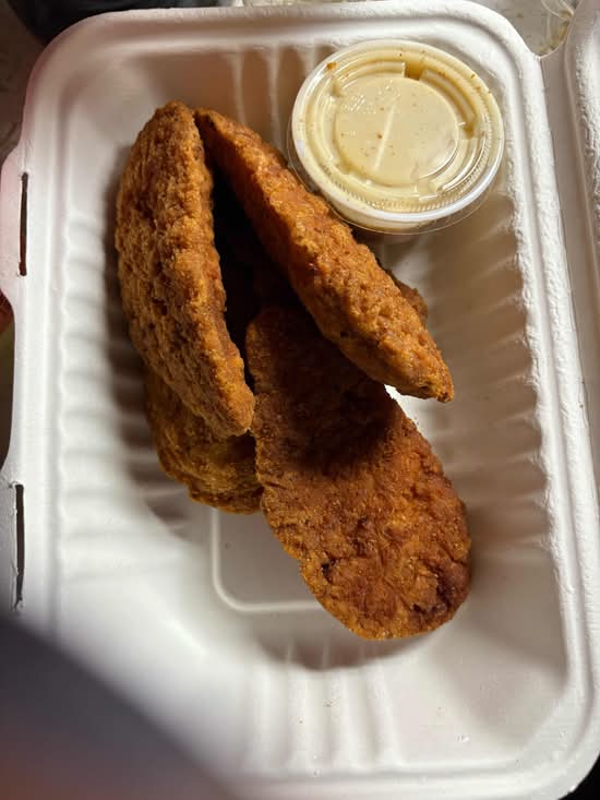 Chicken Tender (5) Wite Bbq or Honey Master