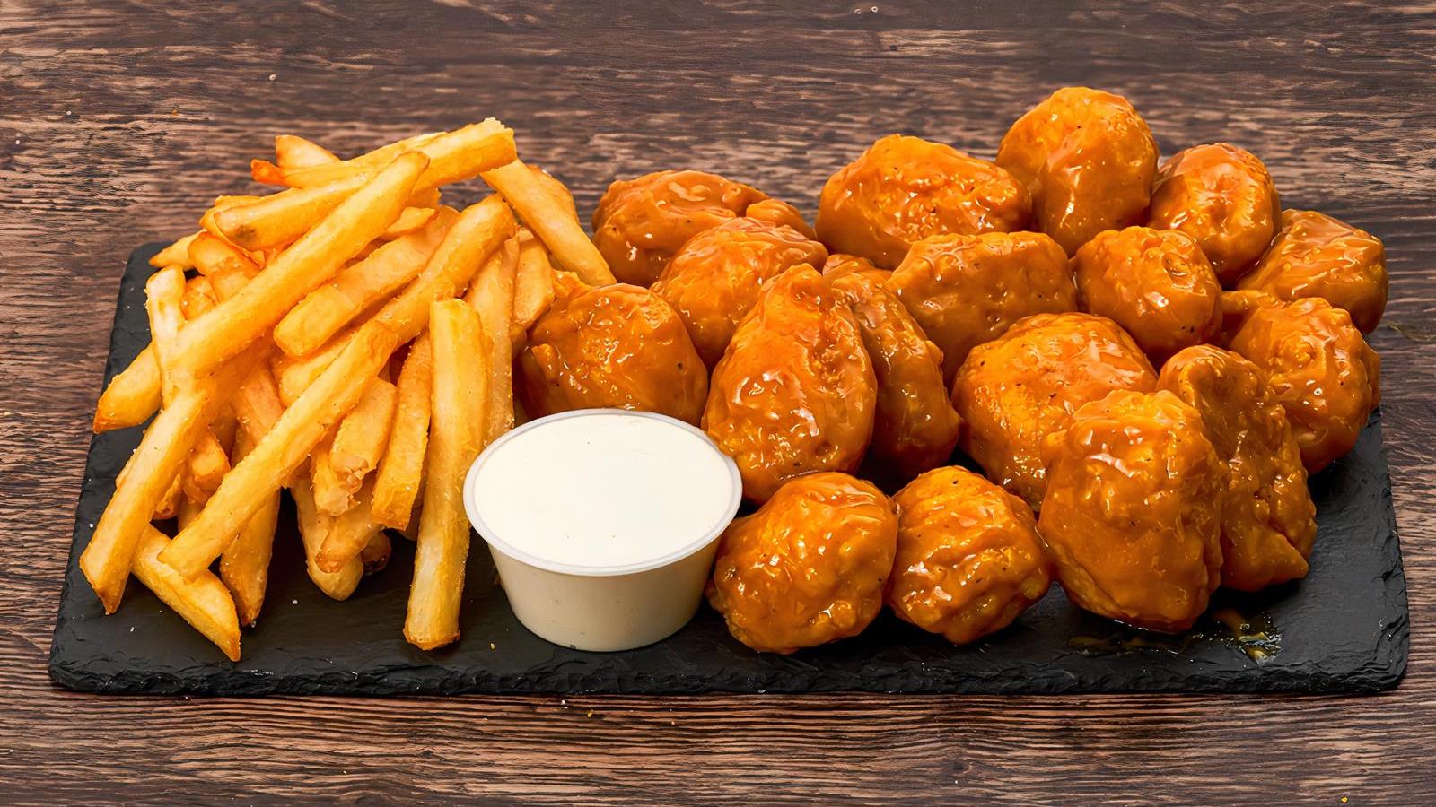 32 Piece Crispy Wings and Fries Combo