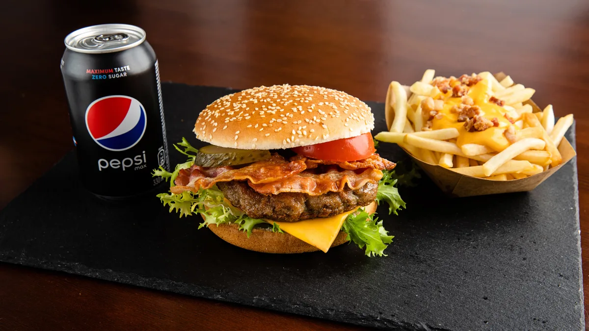 Bacon Burger Menü