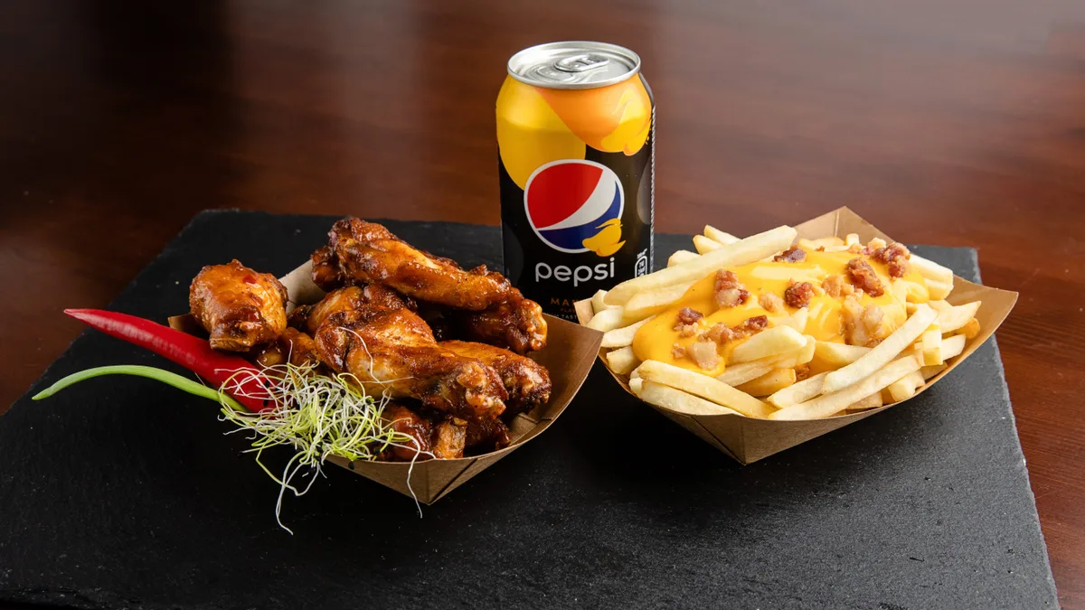 Buffalo WingZ Menü