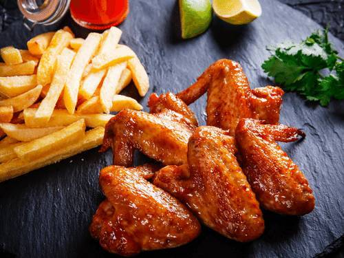 10 Wingz and Fries