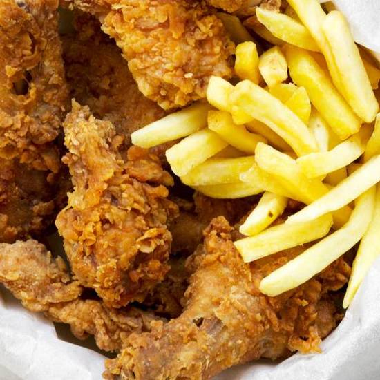 6 Wingz and Fries