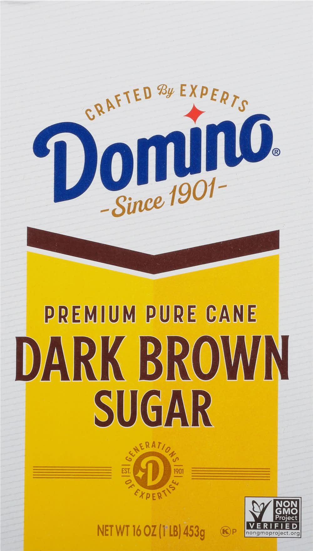 Domino Premium Pure Cane Dark Brown Sugar (16 oz)