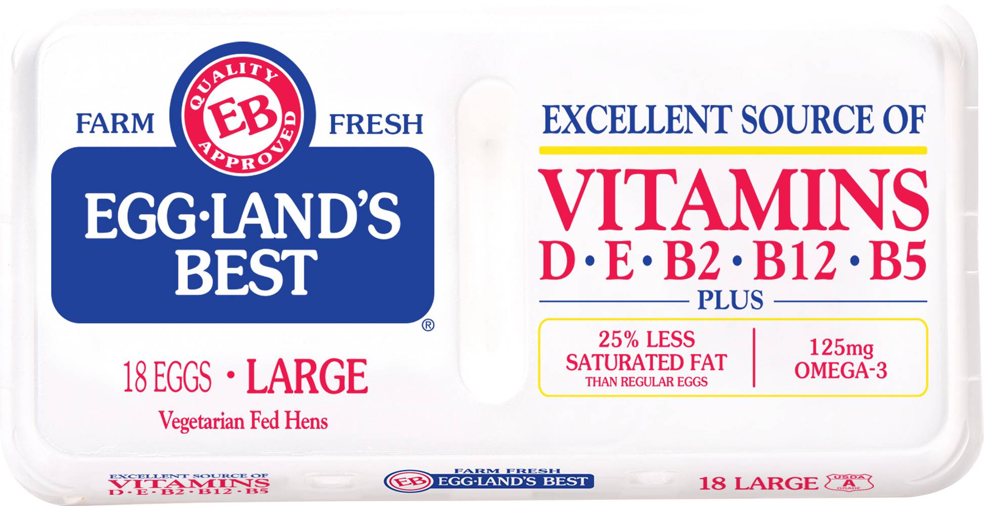 Eggland's Best Farm Fresh Eggs, L (18 ct)
