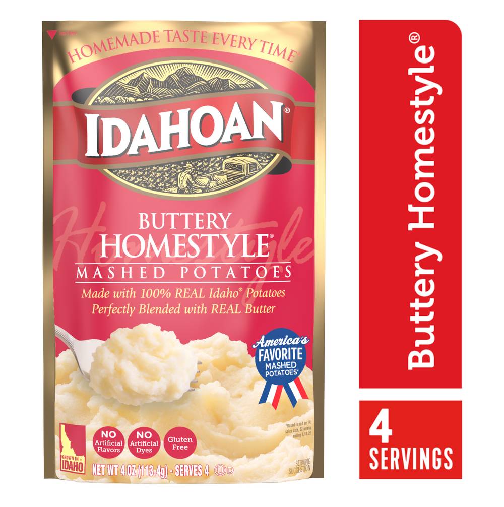 Idahoan Buttery Homestyle Mashed Potatoes (4 oz)