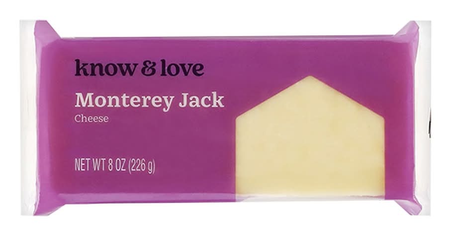 Know and Love Cheese, Monterey Jack (8 oz)