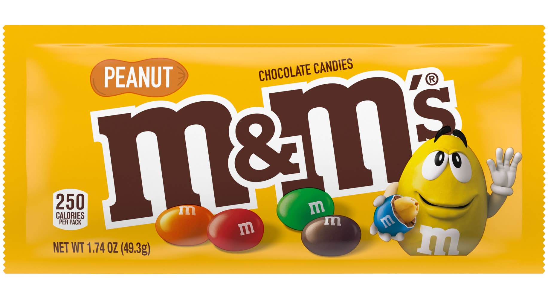 MandM's Chocolate Candies, Peanut (1.74 oz)