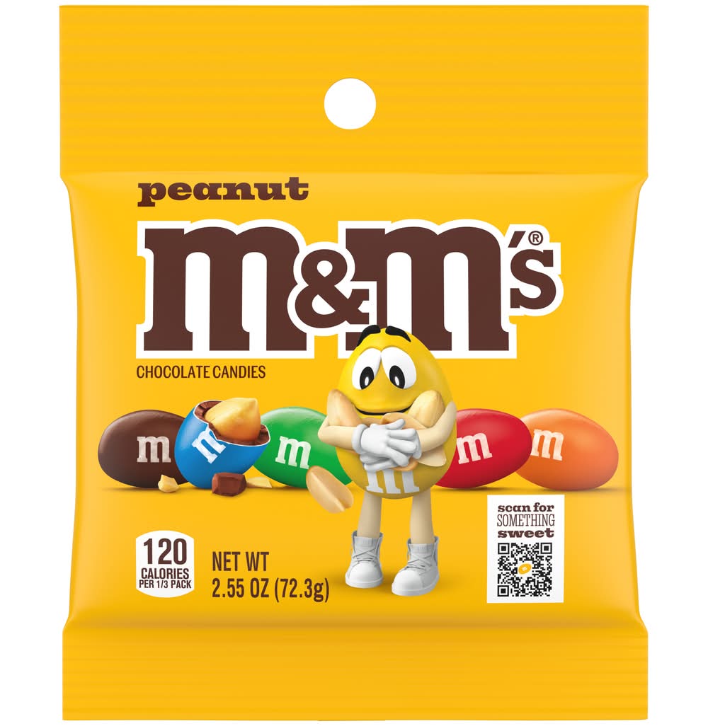 MandM's Chocolate Candies, Peanut (2.6 oz)