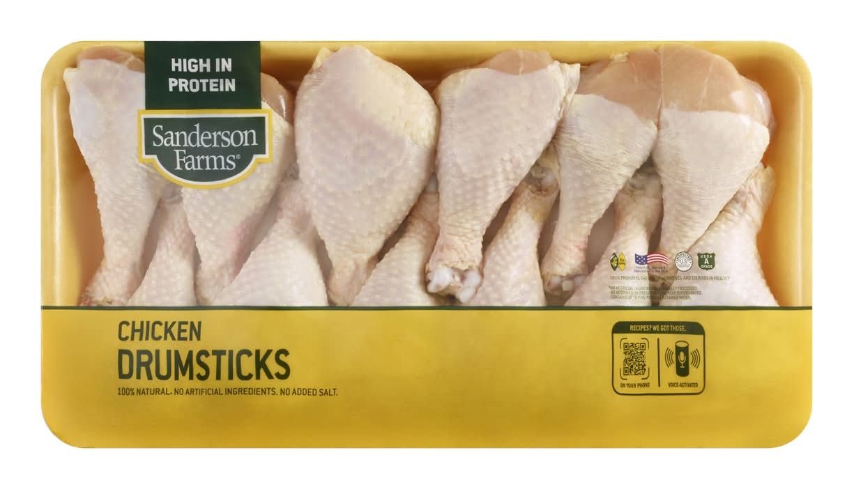 Sanderson Farms Chicken Drumsticks Value pack (4.75 lbs)