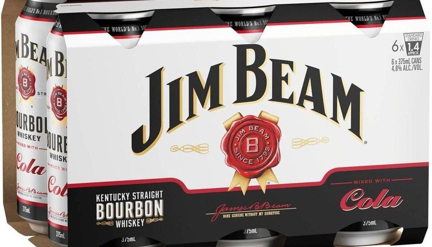 Jim Beam and Cola 6 Pack